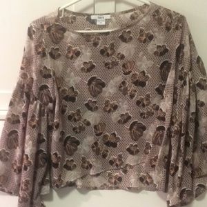 Bar lll crop blouse size xs